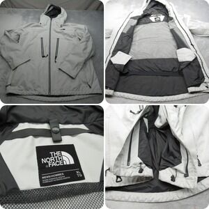 North Face Jacket Men White XL Thermoball Snow Triclimate Waterproof SHELLWinter